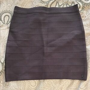 Elegant Slate colored Mini Skirt